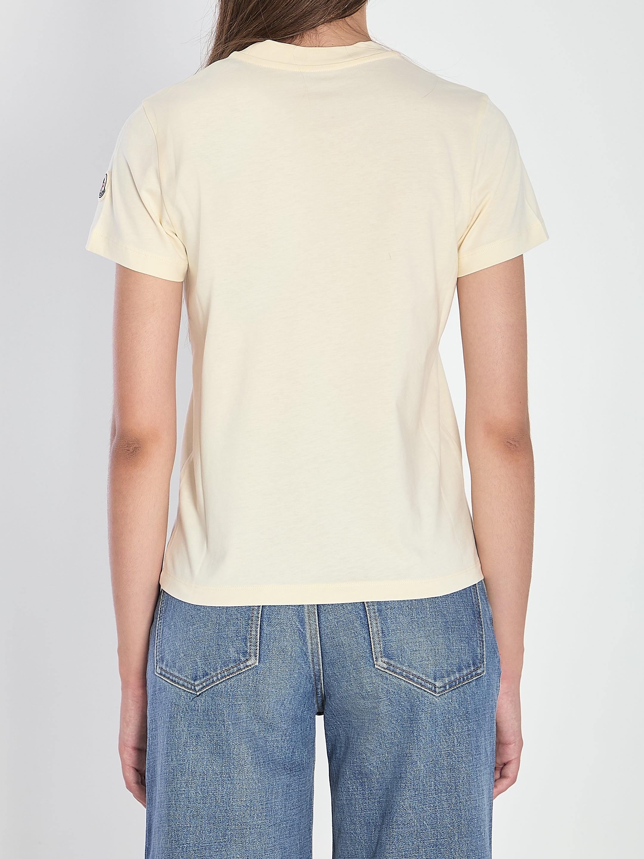 MONCLER Beaded Logo T-Shirt - XS