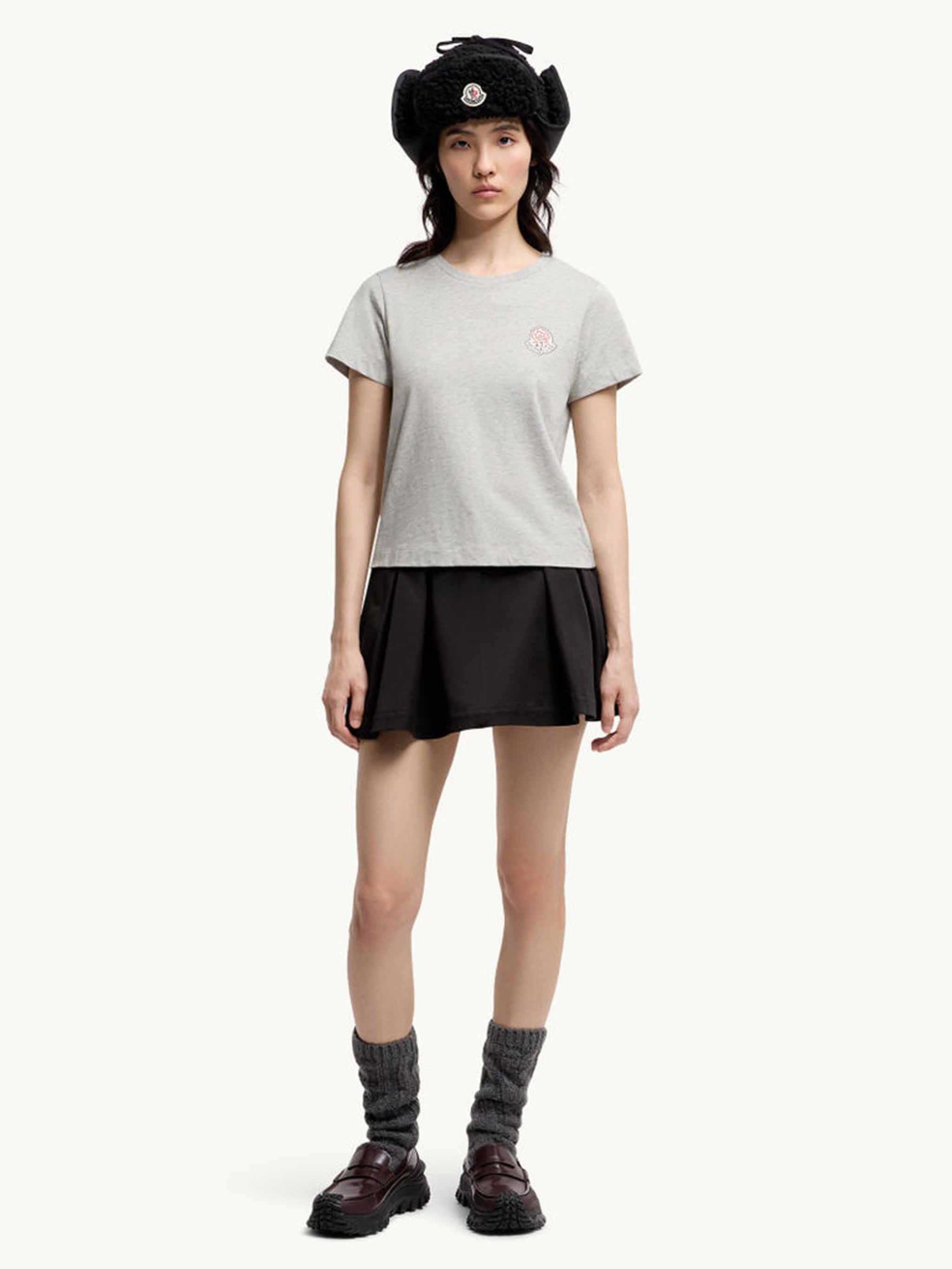 MONCLER Classic Logo T-Shirt - Size S