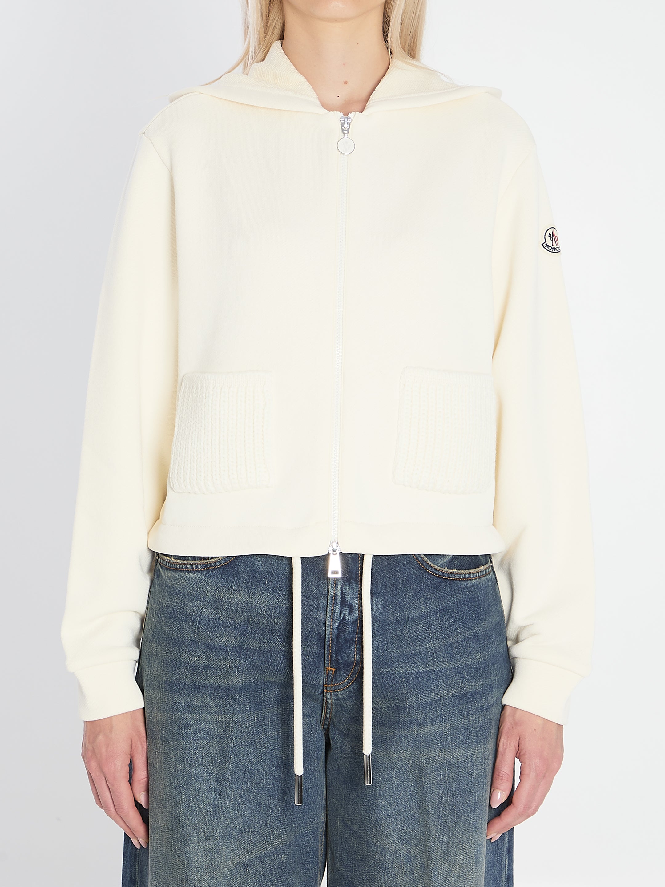 MONCLER Women's Mini Zip Up Jacket - Fall Winter 2025