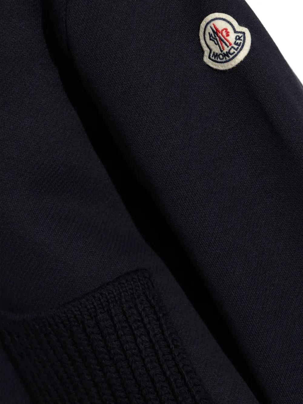 MONCLER Knit Pockets Hoodie for Women - Adjustable Drawstring