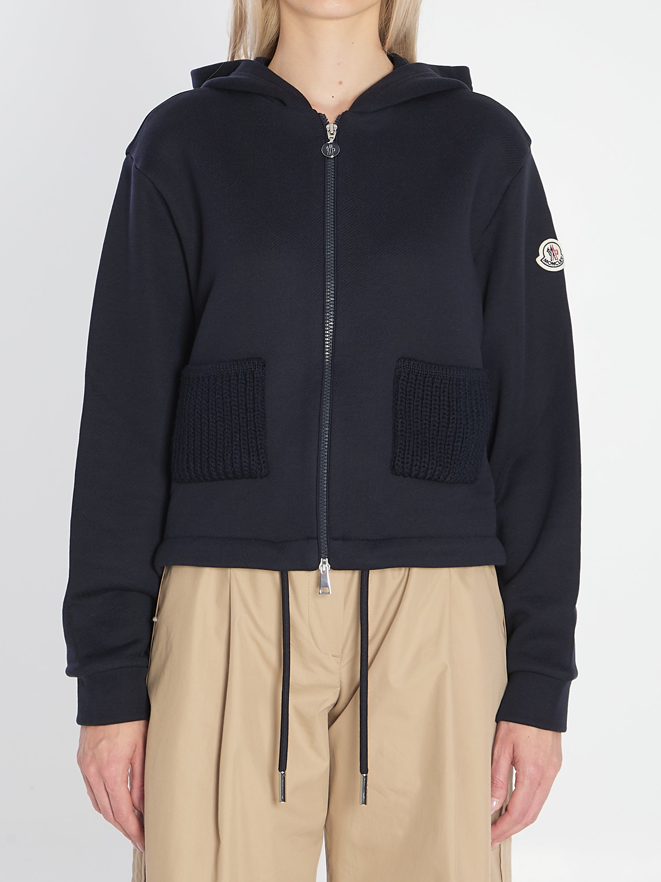 MONCLER Elegant Women's Sweater for FW25 Season
