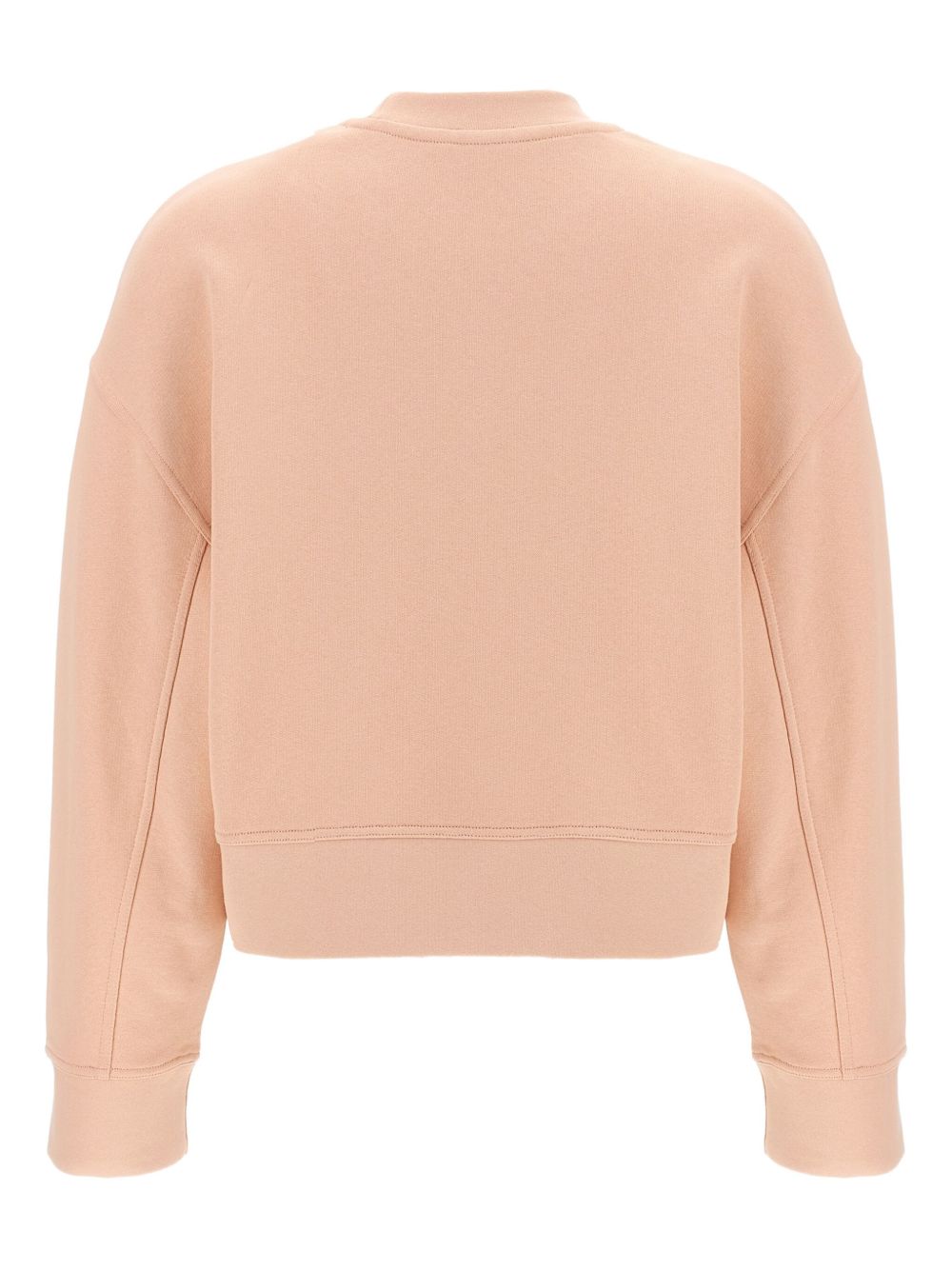 MONCLER Crew Neck Logo Cotton Sweatshirt