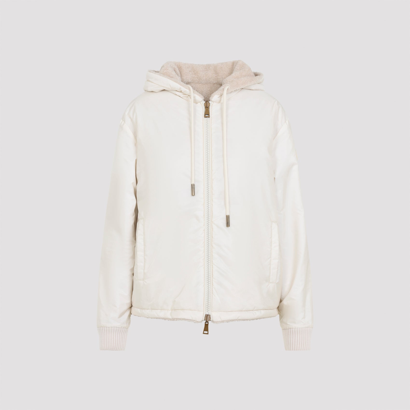 MONCLER Reversible Padded Sweatshirt with Hood - Women's