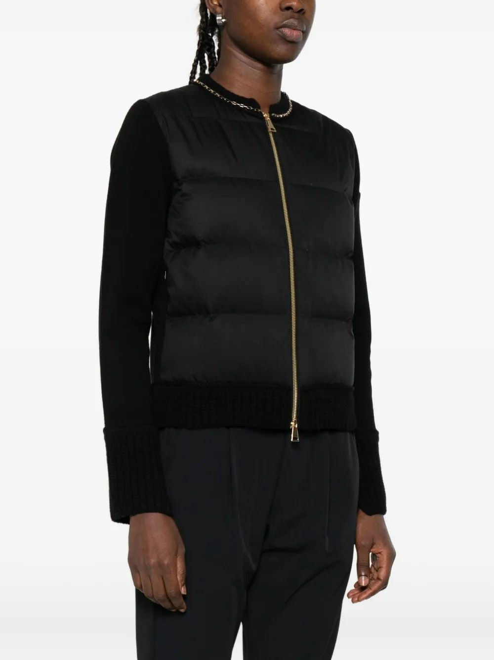 MONCLER Wool Cardigan for Women - Fall/Winter 2025 Edition