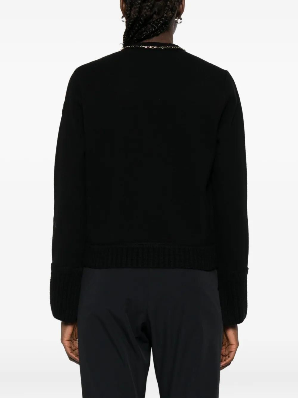 MONCLER Wool Cardigan for Women - Fall/Winter 2025 Edition