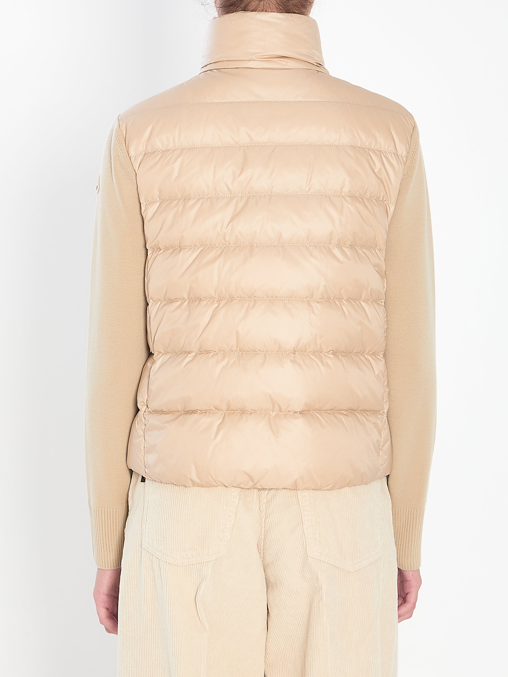 MONCLER Padded Wool Cardigan for Women