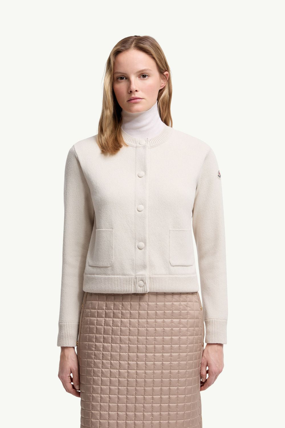 MONCLER Elegant Women's Cardigan - FW25 Collection