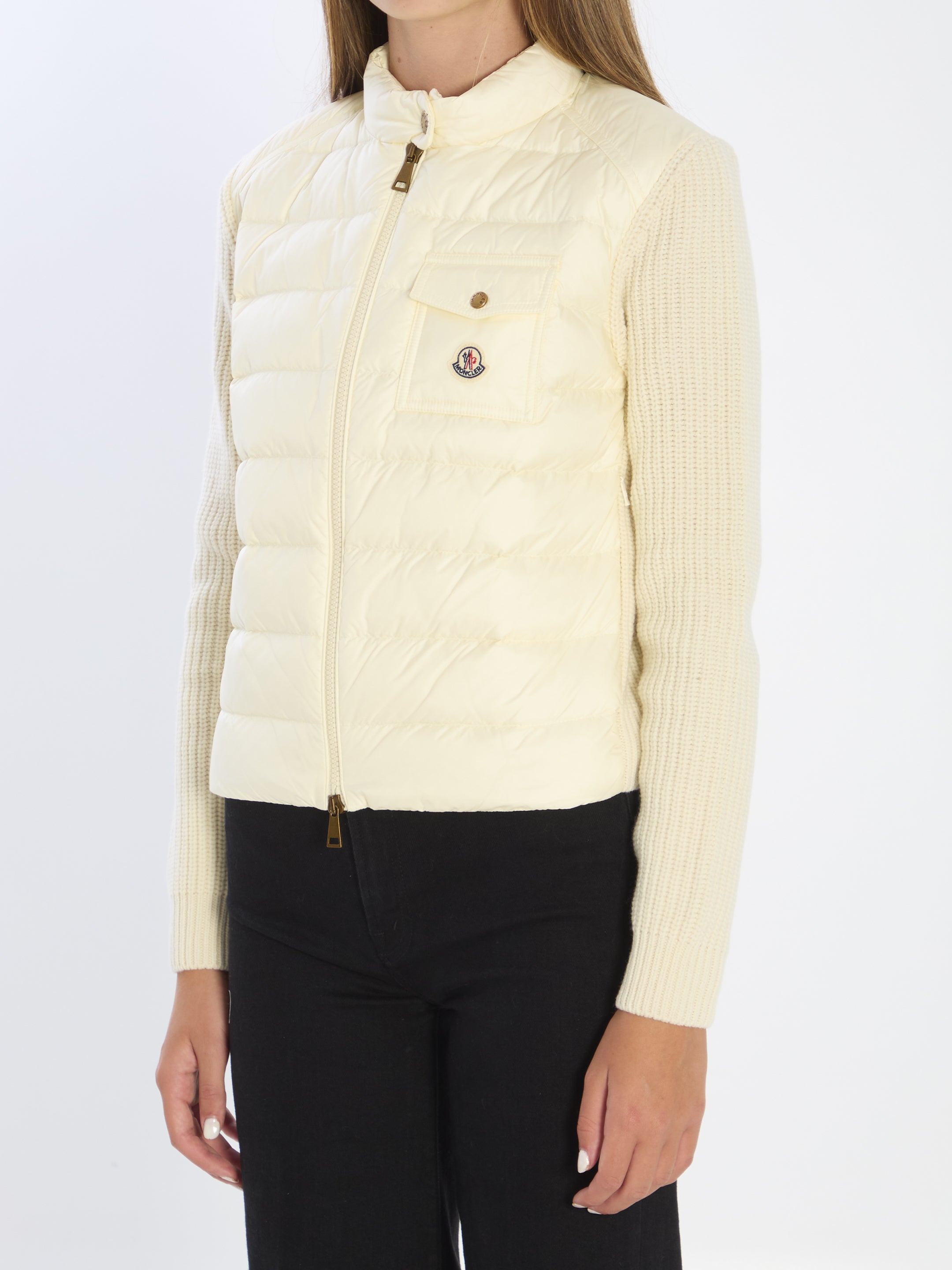 MONCLER Padded Ribbed Sweater for Women