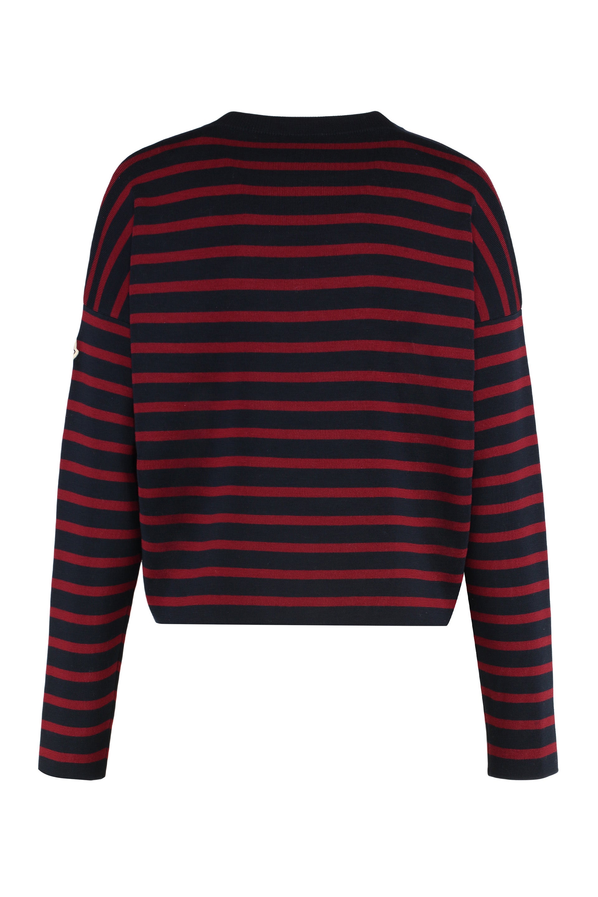 MONCLER Crew-Neck Virgin Wool Sweater for Women