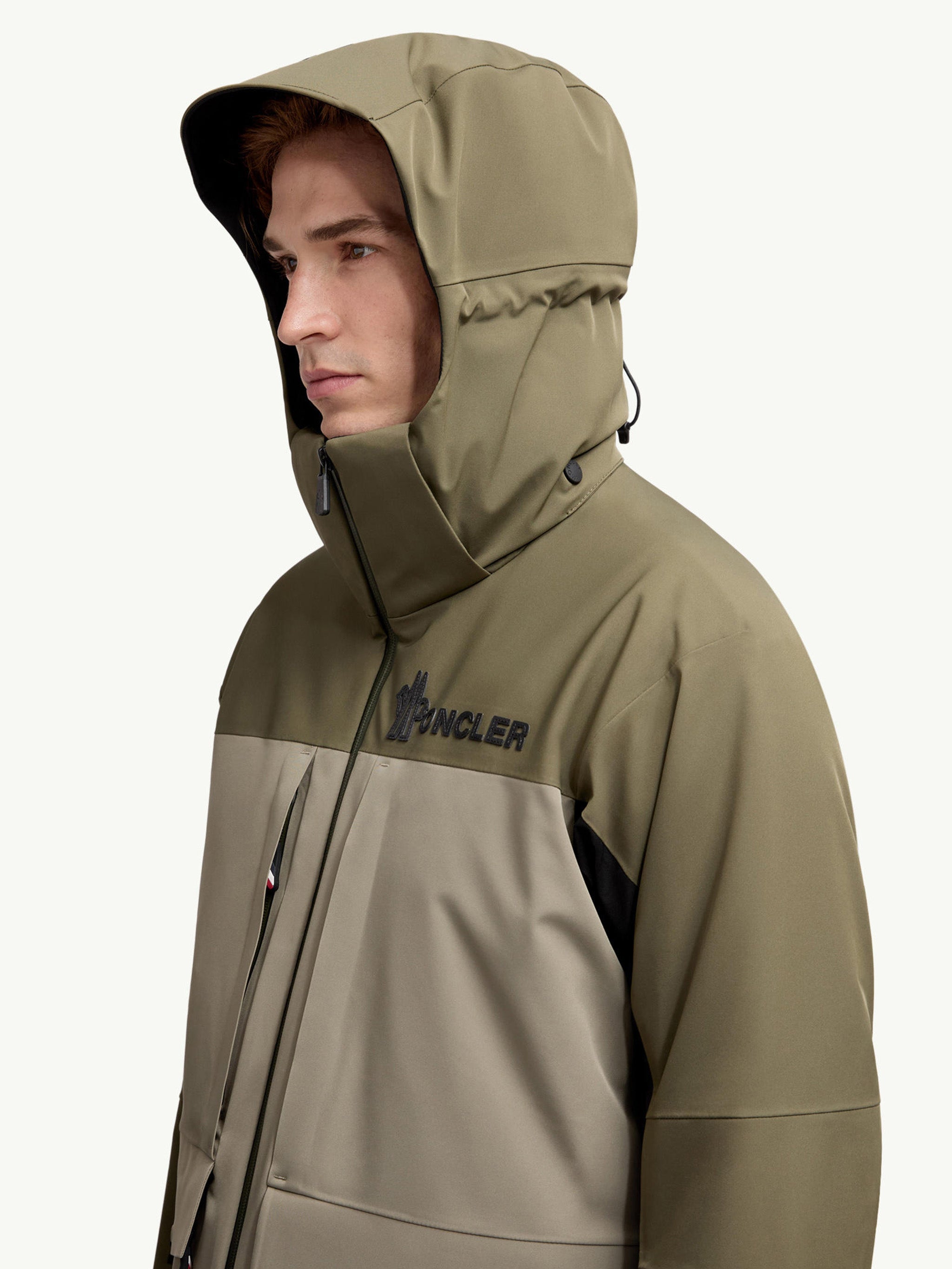 MONCLER Padded Ski Jacket with Hood for Men