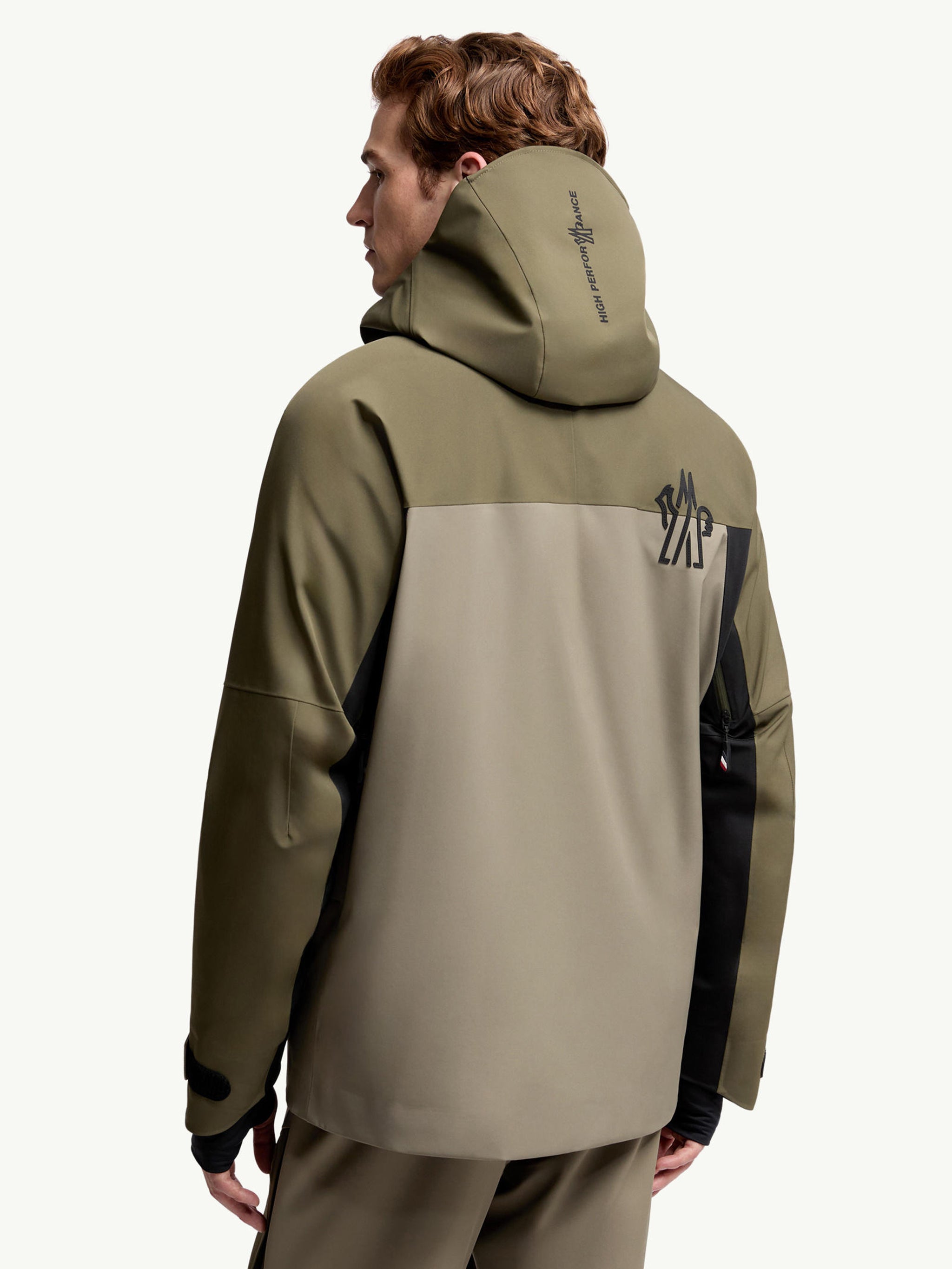 MONCLER Padded Ski Jacket with Hood for Men