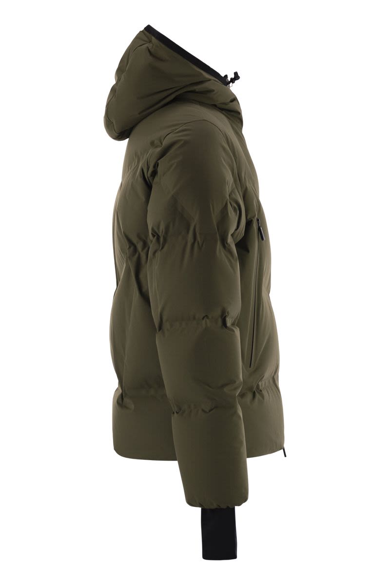MONCLER GRENOBLE Men's Padded Ski Jacket with Hood