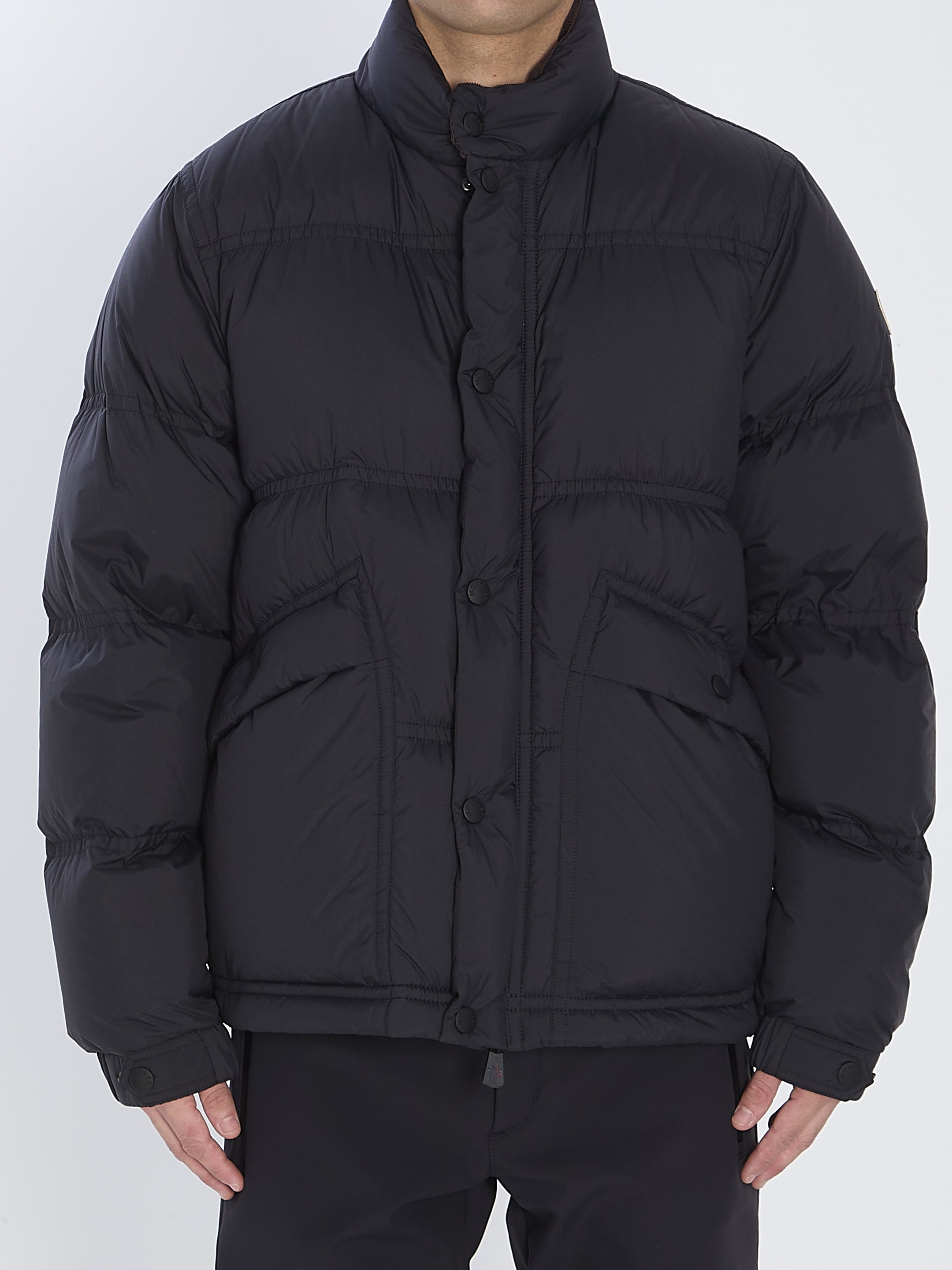MONCLER GRENOBLE Men's Regular Fit Technical Nylon Down Puffer Jacket - Size 03