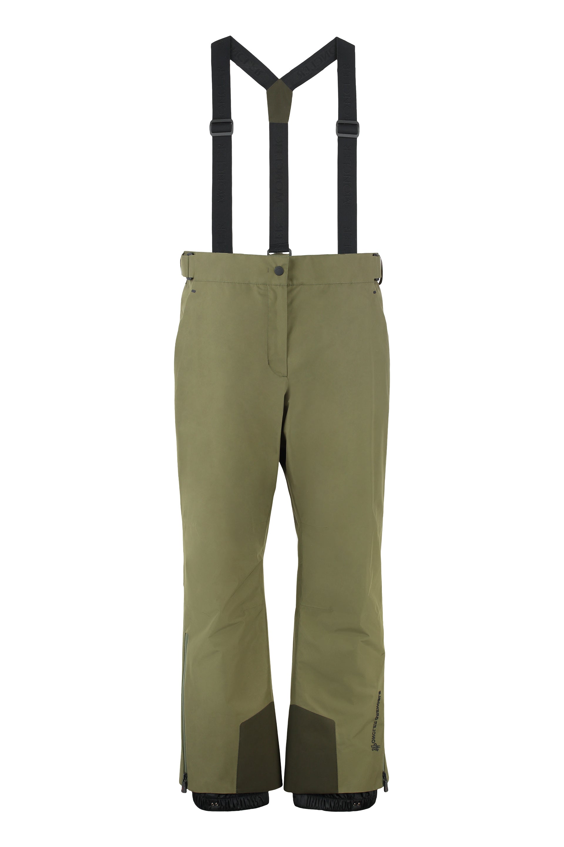 MONCLER GRENOBLE Men's Insulated Ski Pants with Suspenders