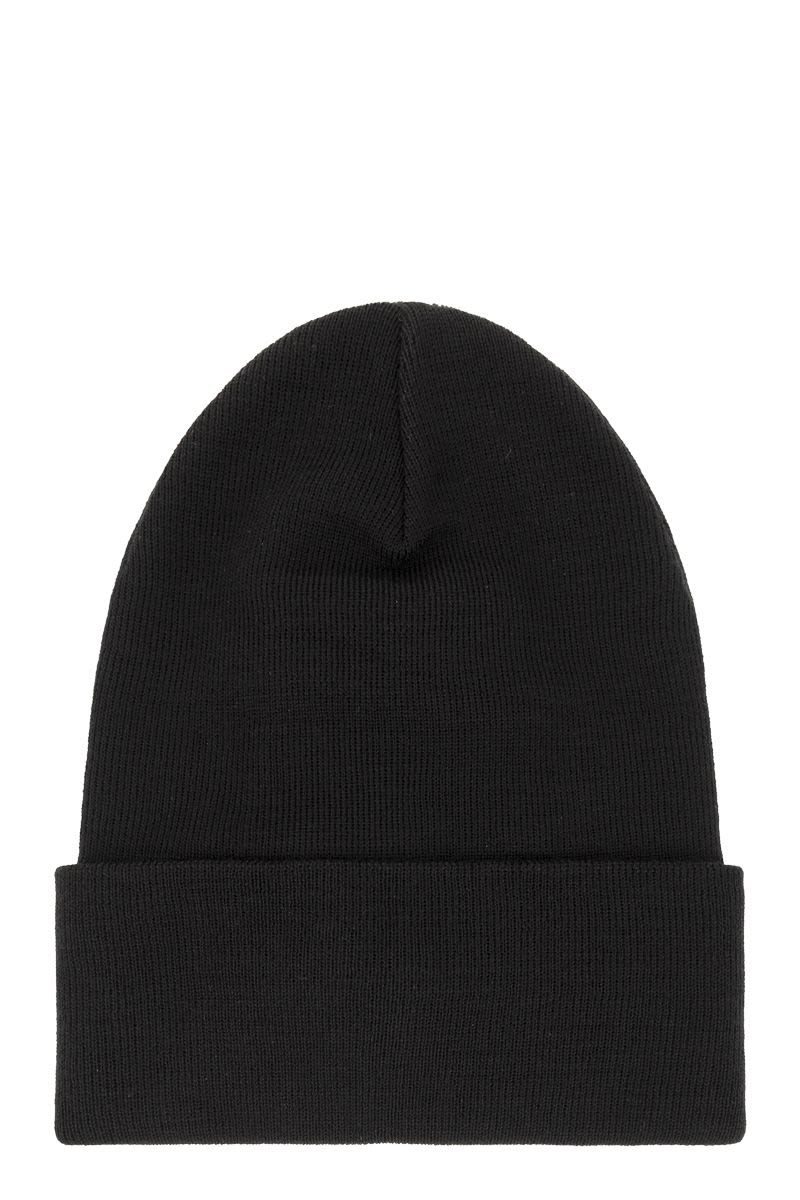 MONCLER Men's Wool Beanie Hat