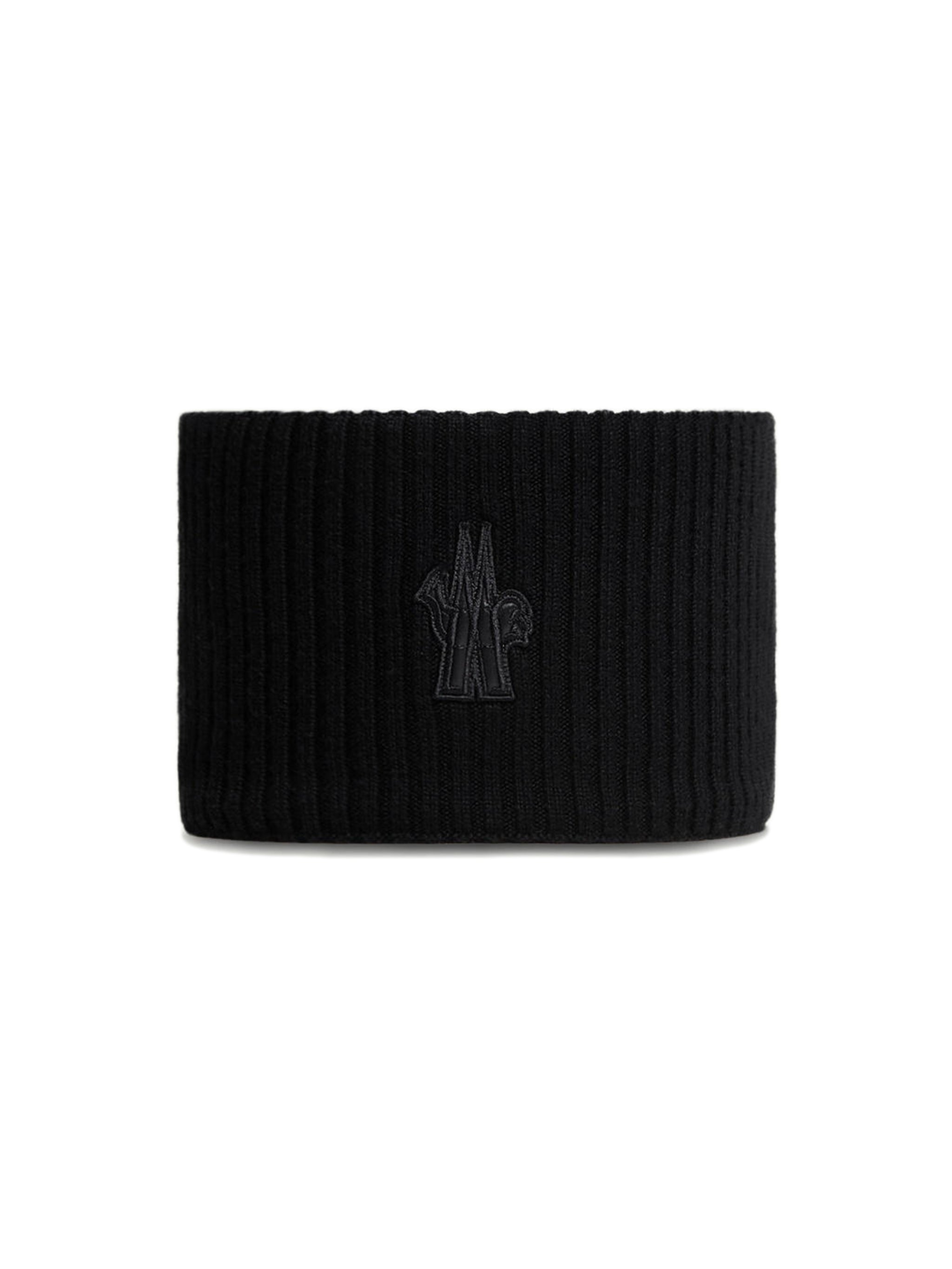MONCLER Wool Headband - Tricolour Detail
