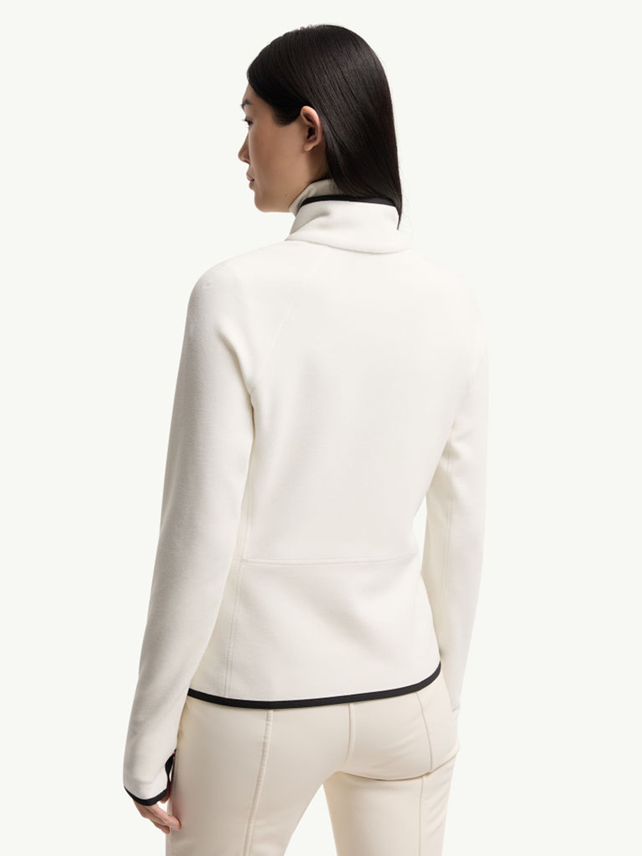 MONCLER Women's Zip-Up Fleece Sweatshirt