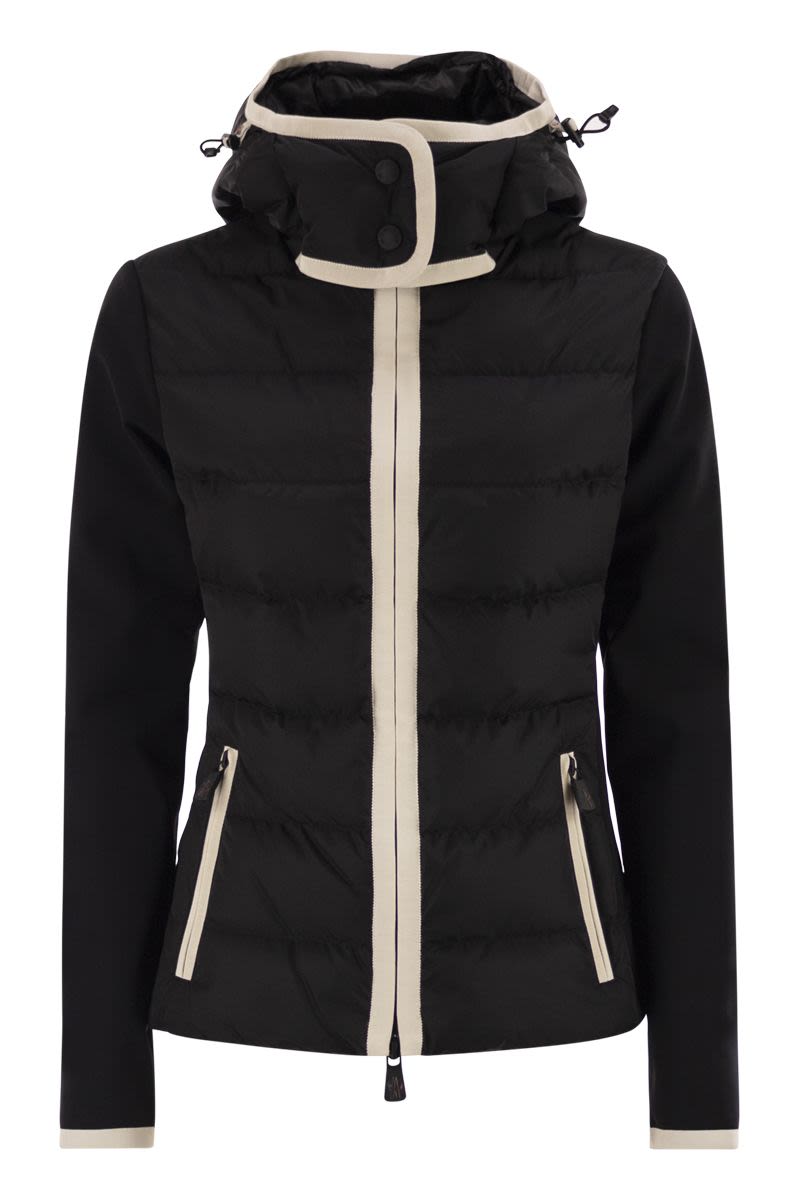 MONCLER GRENOBLE Padded Hoodie with Zip - Women's Slim Fit