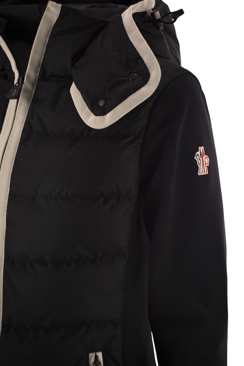 MONCLER GRENOBLE Padded Hoodie with Zip - Women's Slim Fit