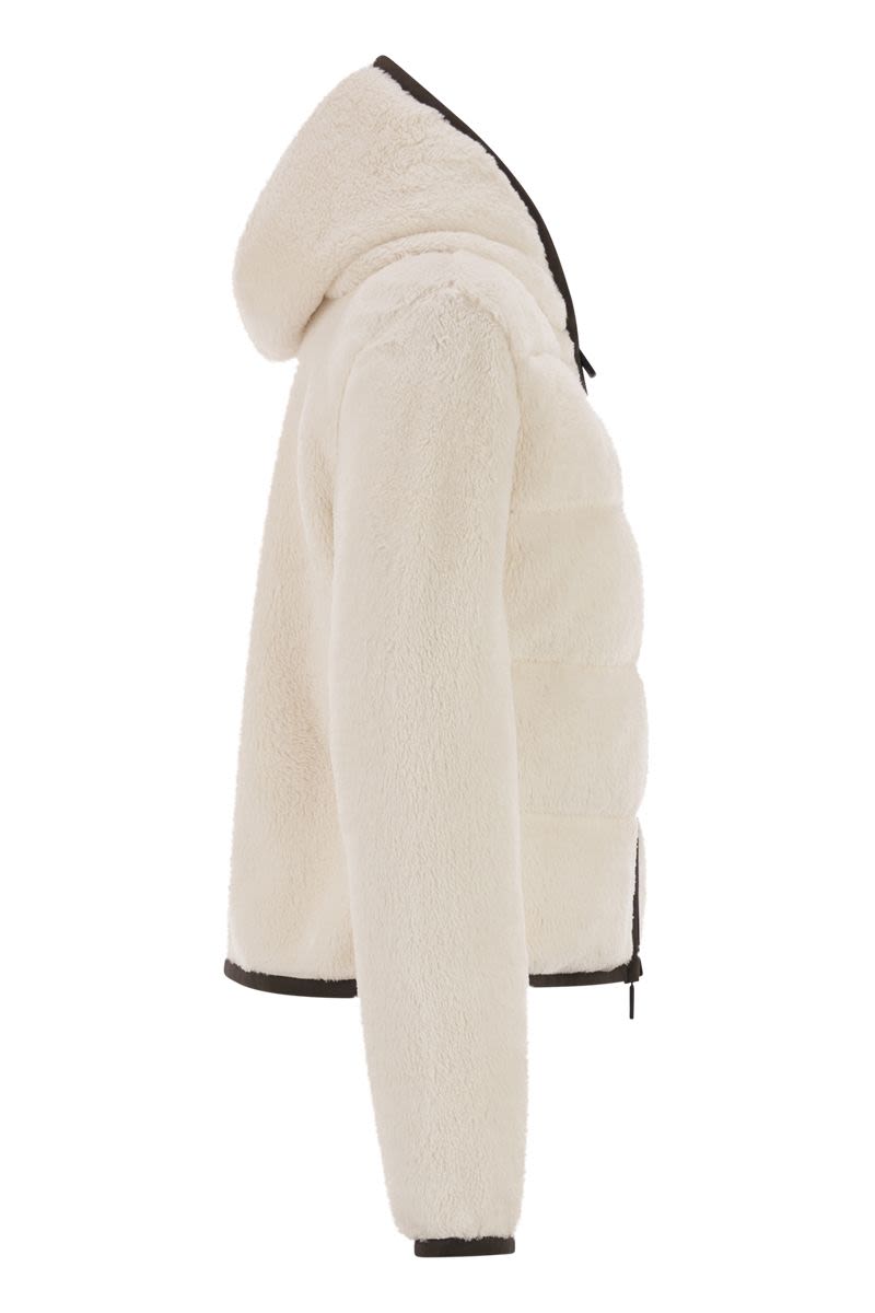 MONCLER GRENOBLE Padded Hoodie with Zip in Polartec® - Women’s Fit