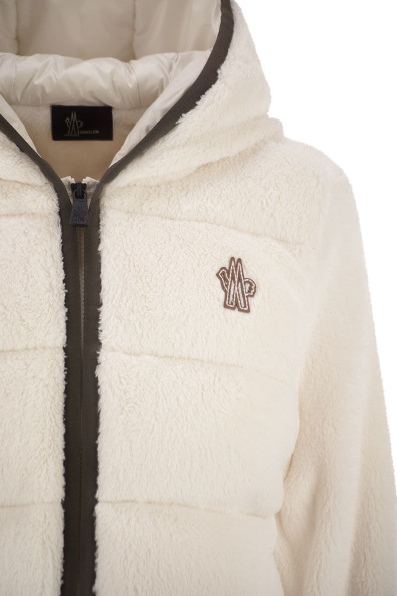 MONCLER GRENOBLE Padded Hoodie with Zip in Polartec® - Women’s Fit