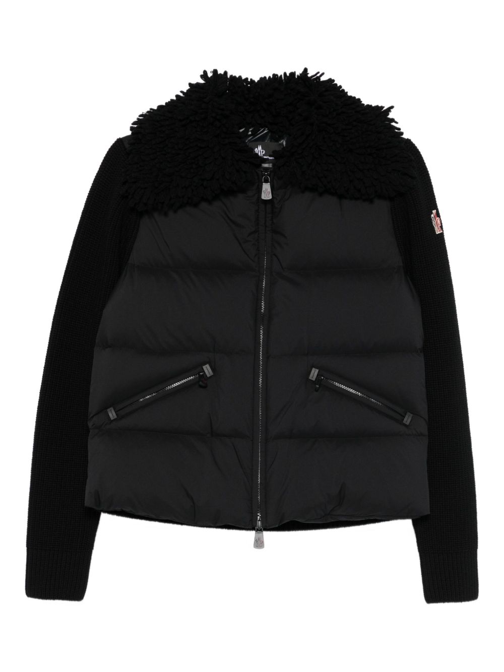 MONCLER GRENOBLE Zip Knit Jacket for Women