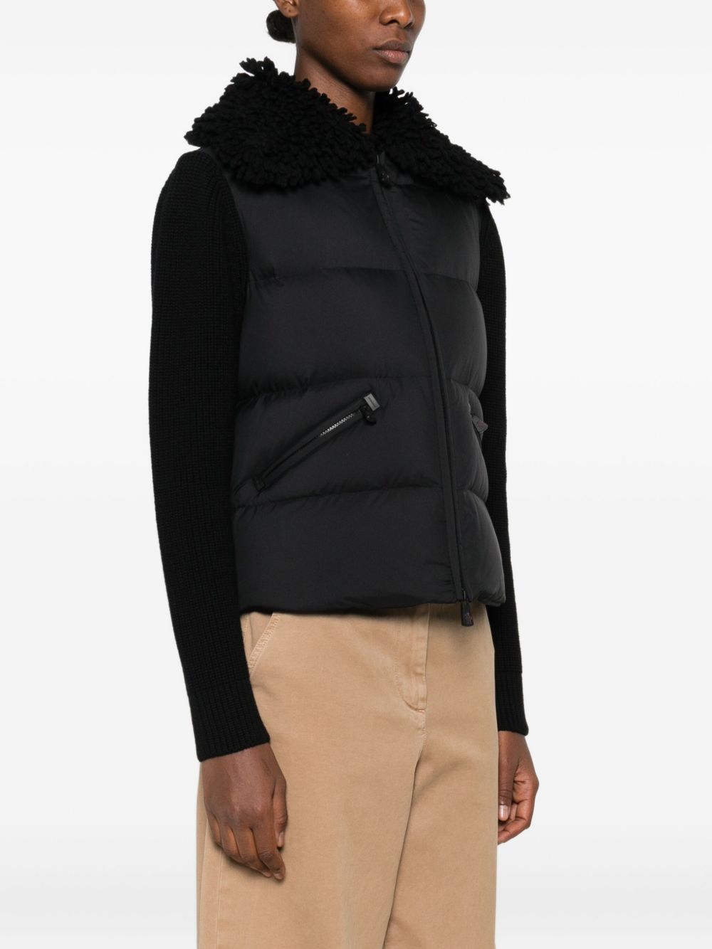 MONCLER GRENOBLE Zip Knit Jacket for Women