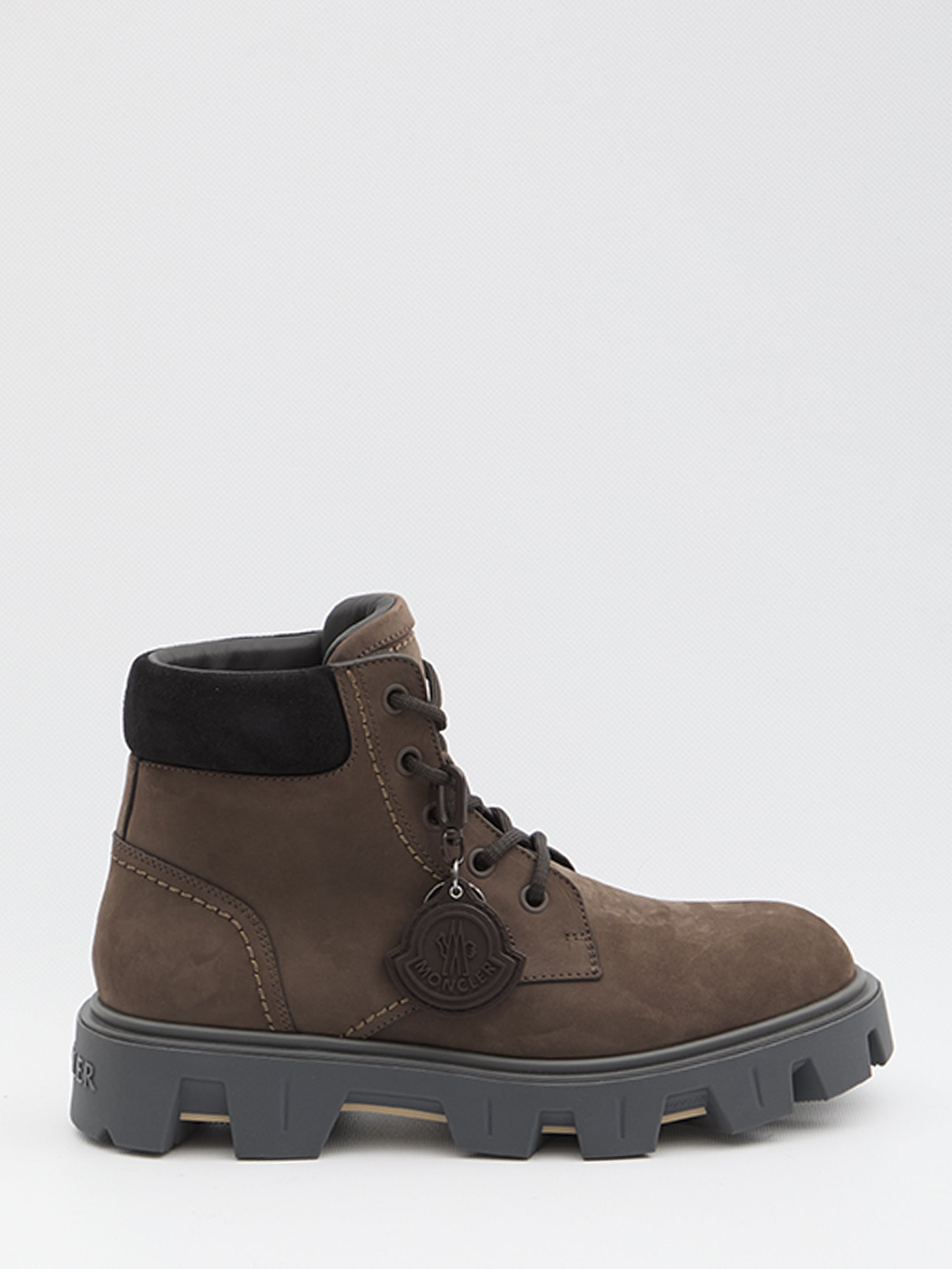 MONCLER Peak City Lace-Up Boots for Men