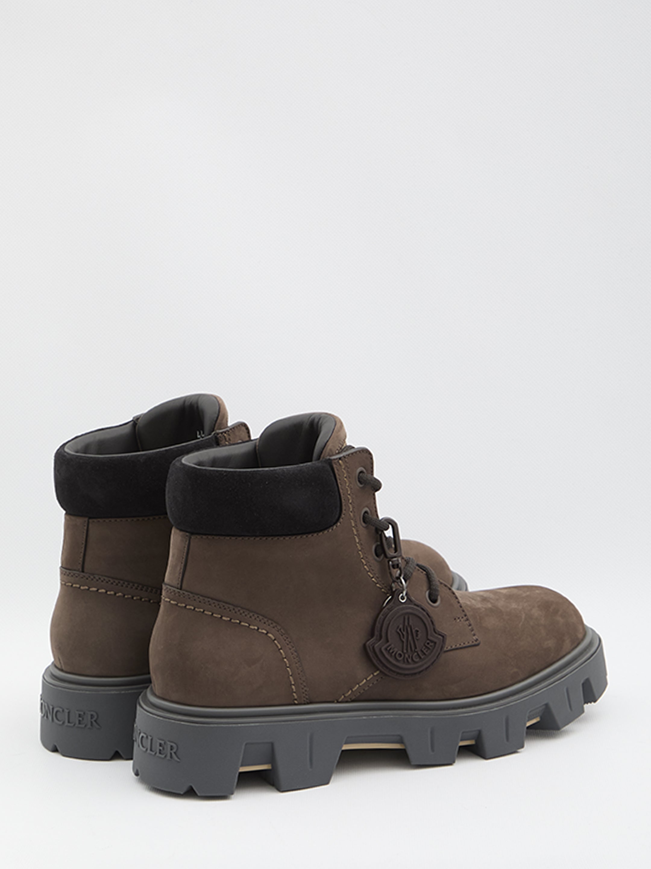 MONCLER Peak City Lace-Up Boots for Men