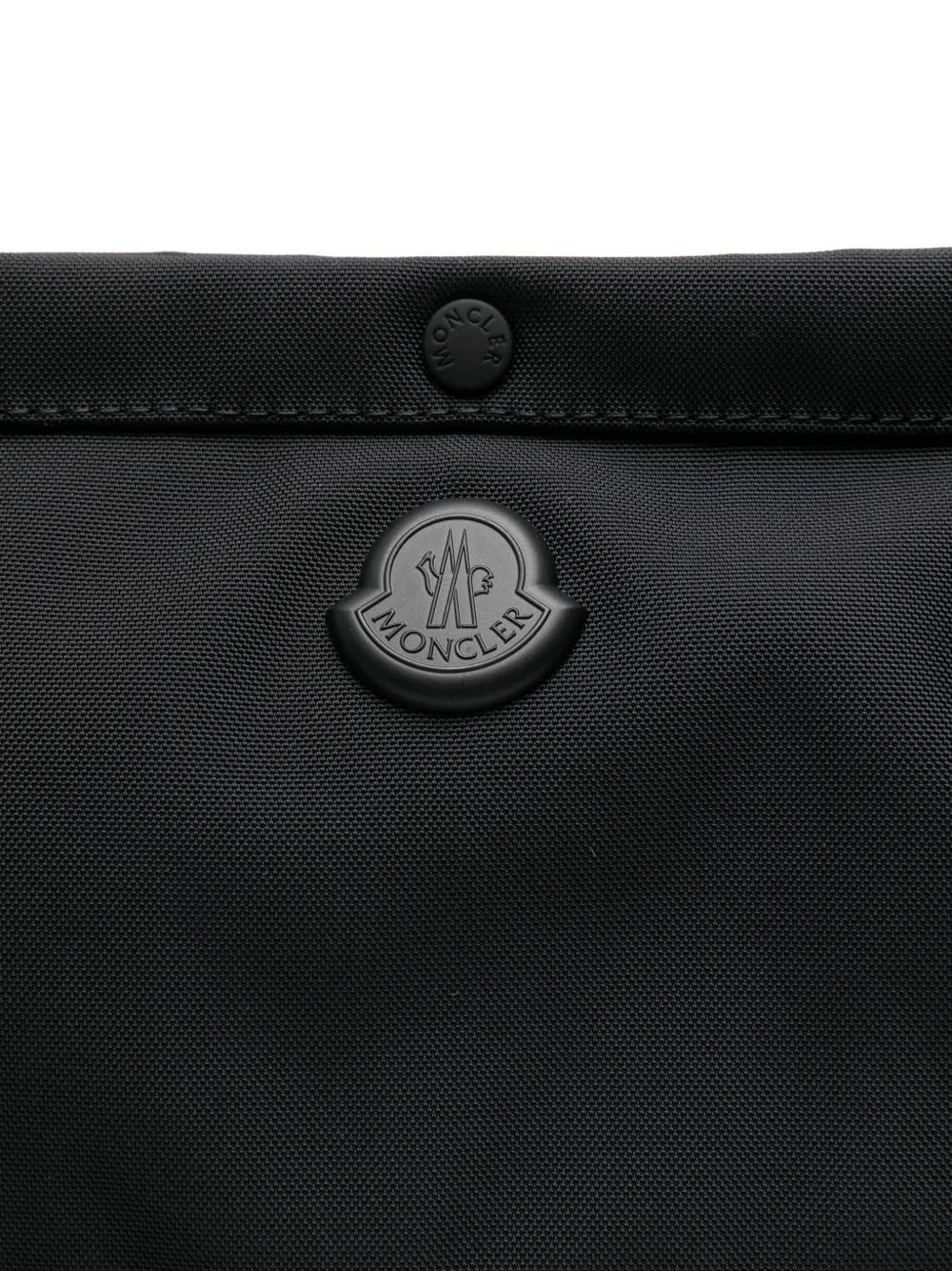 MONCLER Technical Fabric Crossbody Handbag - 28 CM