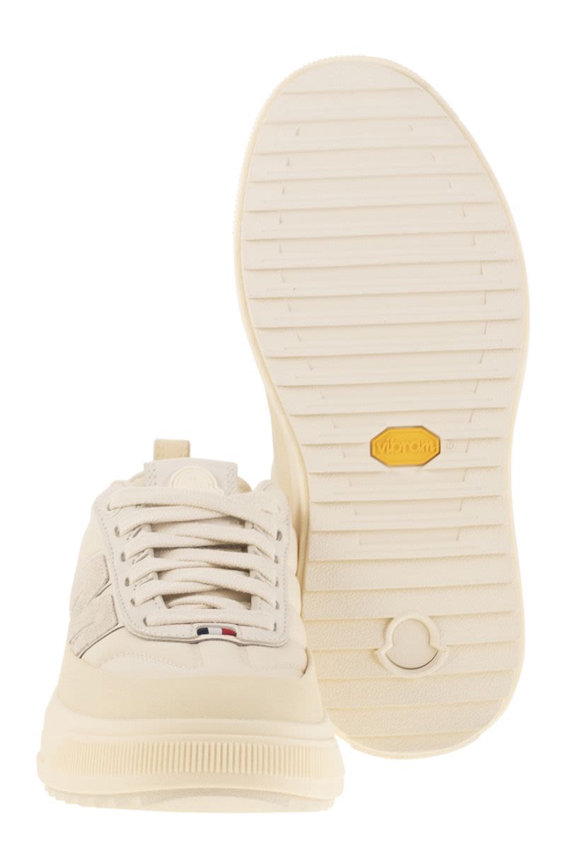 MONCLER Suede and Nubuck Leather Trainer