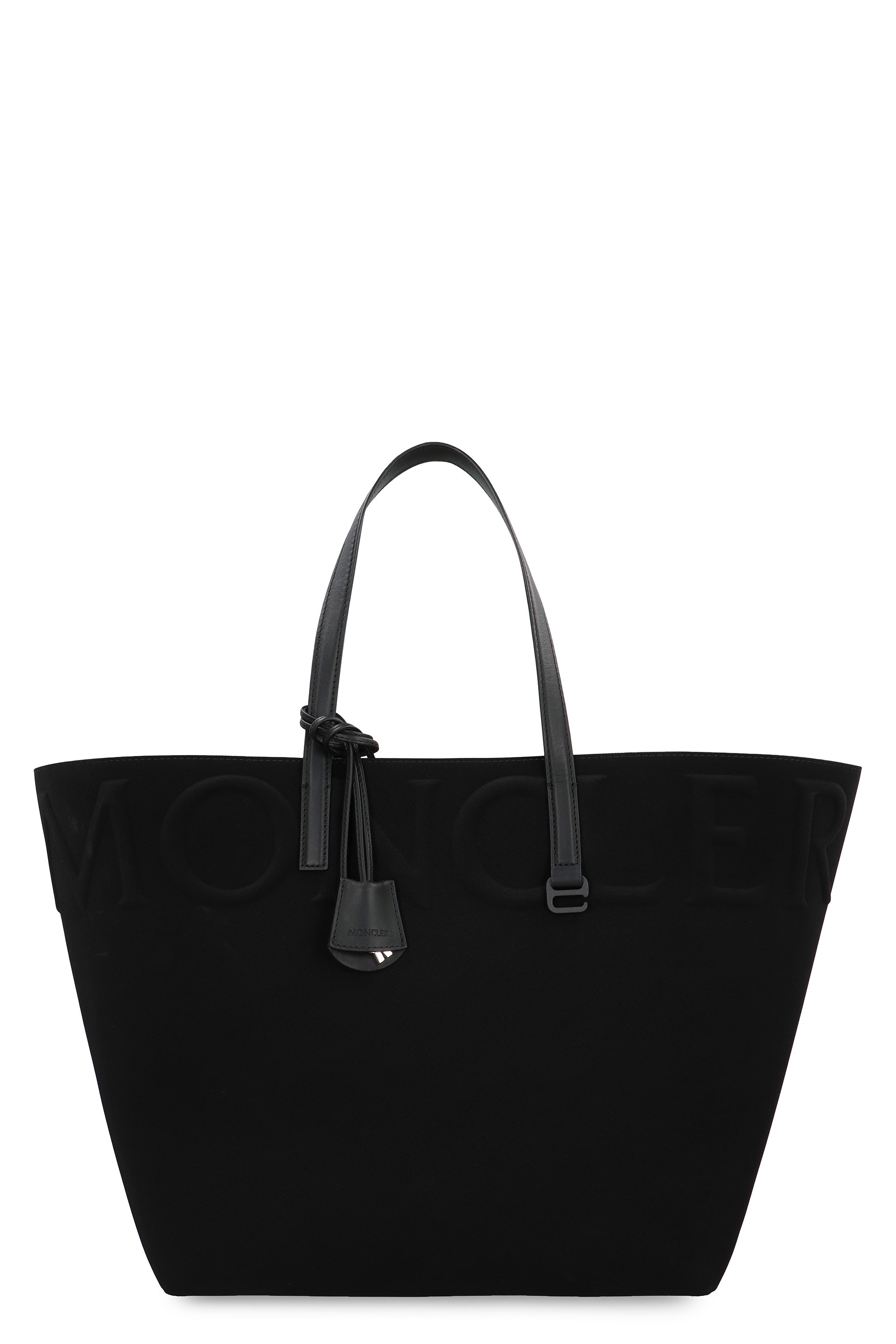 MONCLER Durable Tote Handbag with Leather Accents - 38x38.5x17 cm