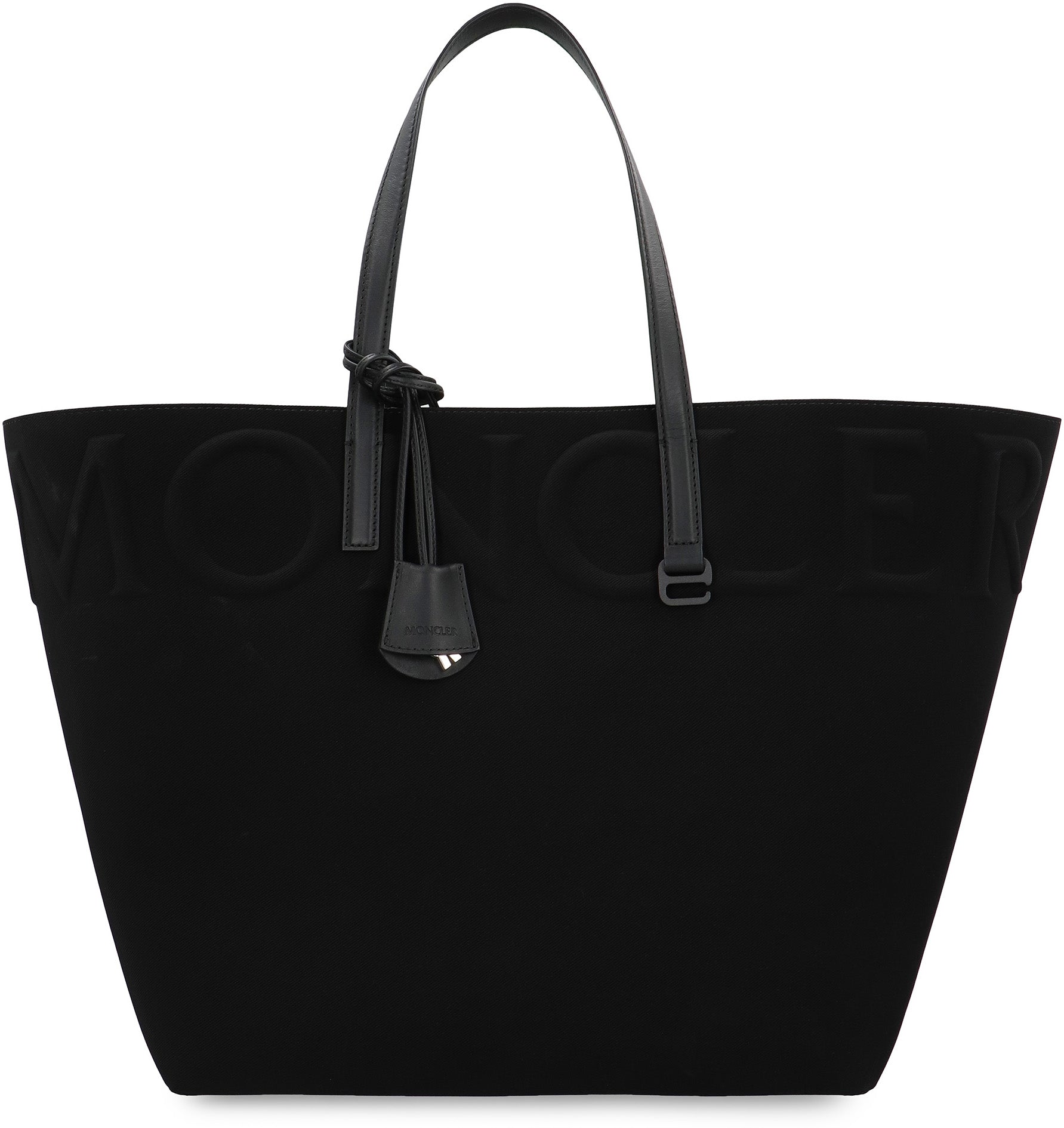 MONCLER Durable Tote Handbag with Leather Accents - 38x38.5x17 cm