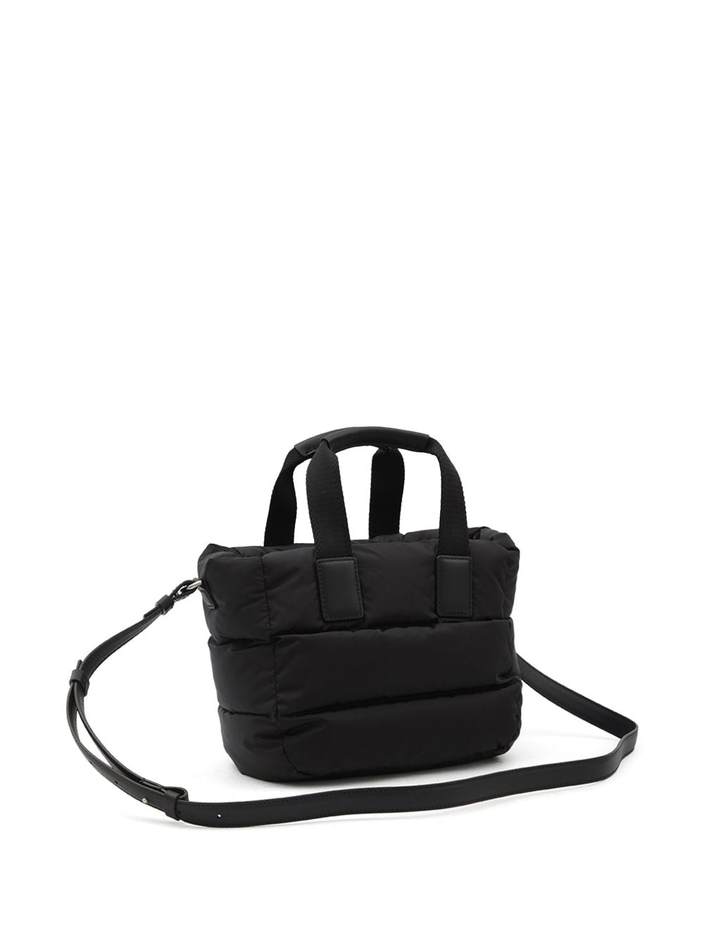 MONCLER Mini Water-Repellent Tote Handbag - Sculptural Design