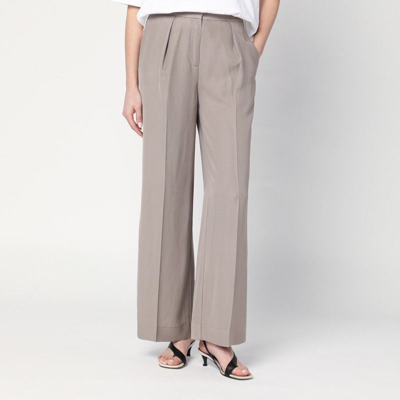 CALVIN KLEIN Linen Blend Trousers for Women