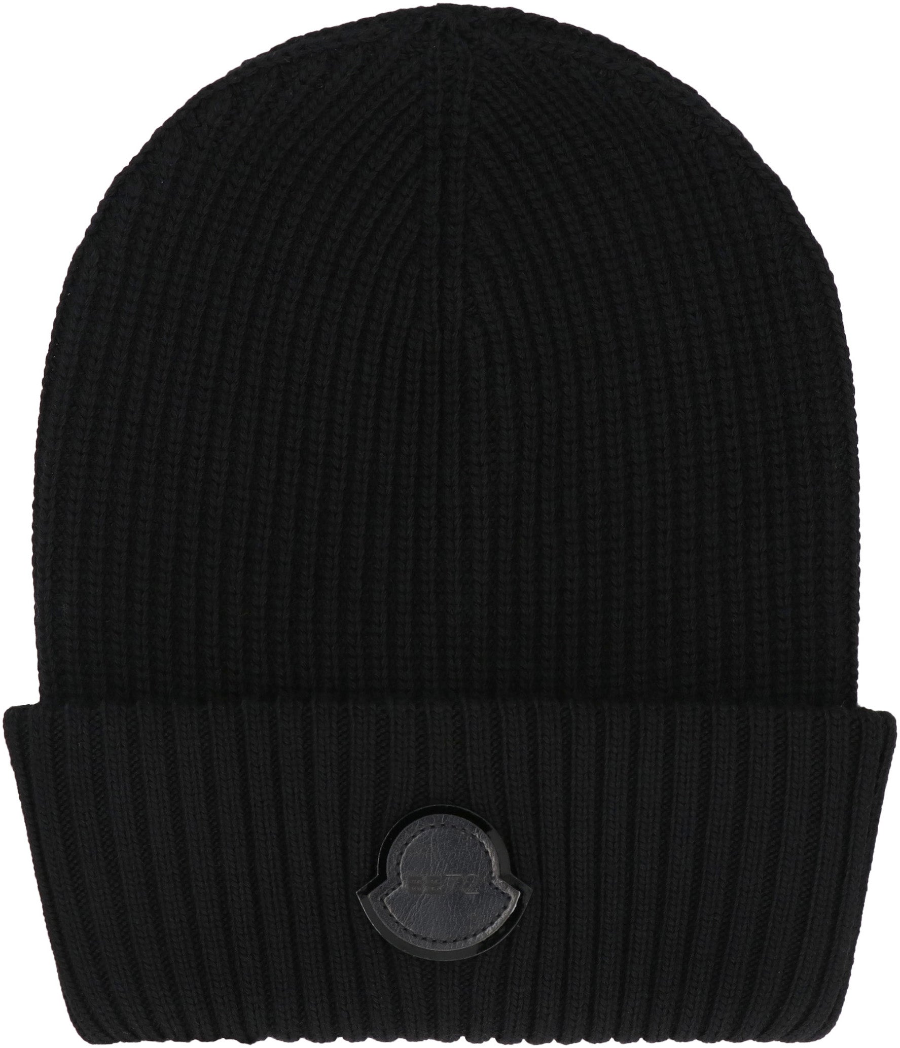 MONCLER GENIUS Genius Logo Wool Beanie
