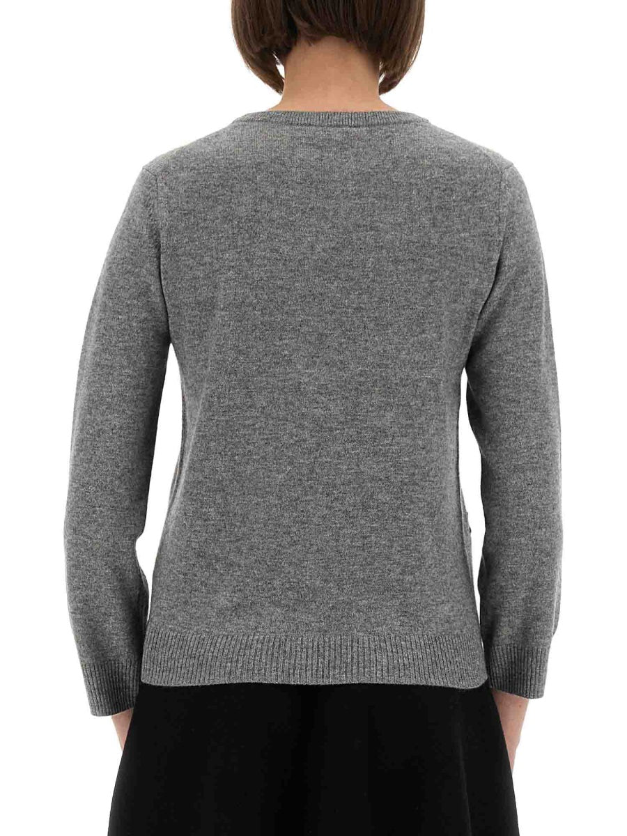 GANNI Luxurious Cashmere Wool Blend Cardigan