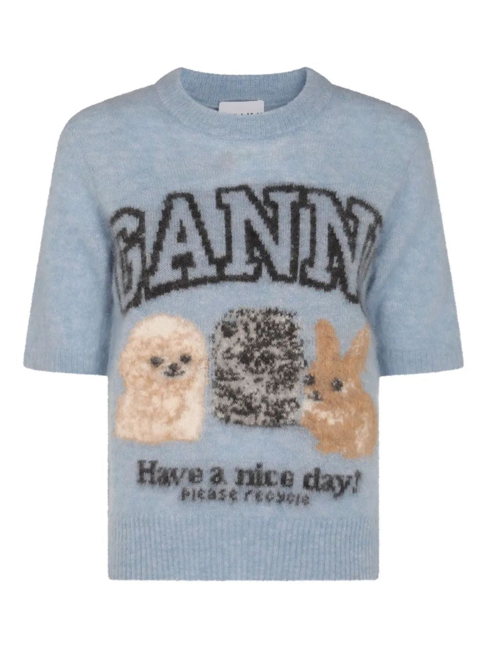 GANNI Women’s Puppies T-Shirt