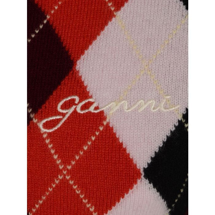 GANNI Cozy Mix Cardigan