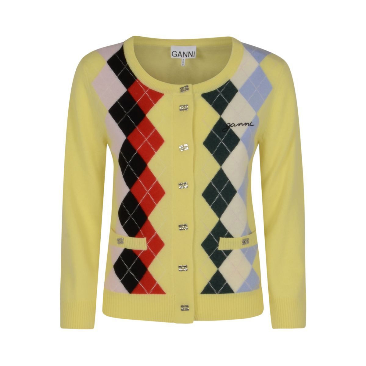 GANNI Chic Women's Mix Cardigan