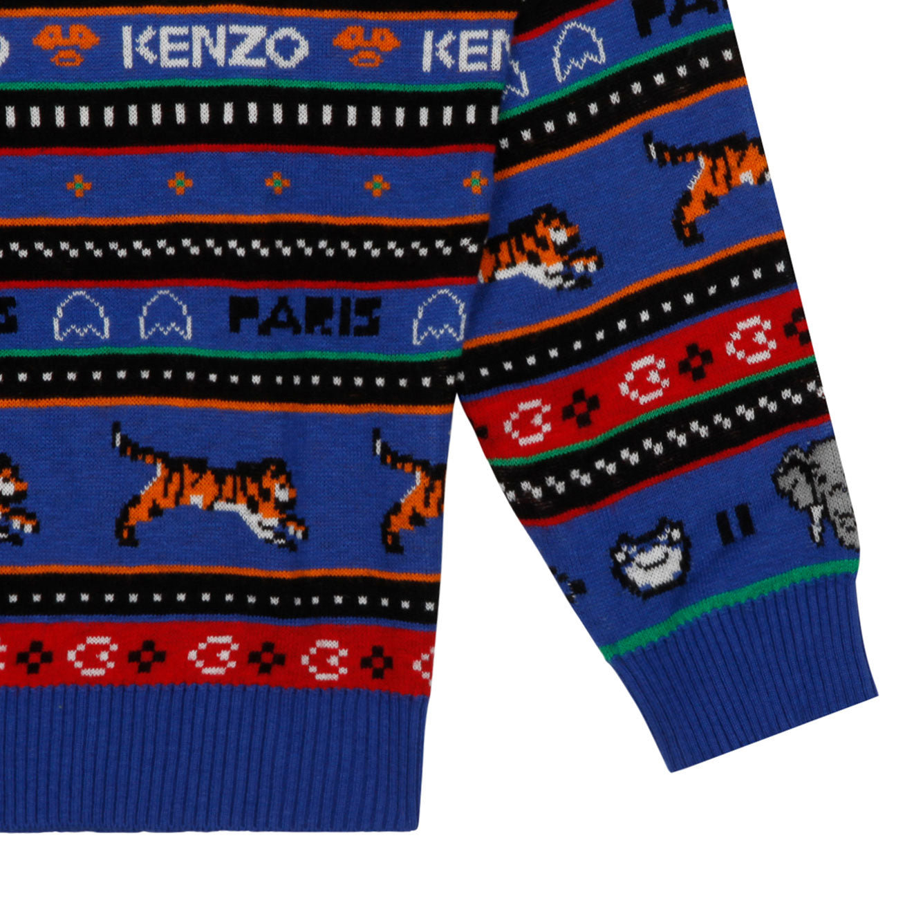 KENZO Cotton Wool Sweater for Boys