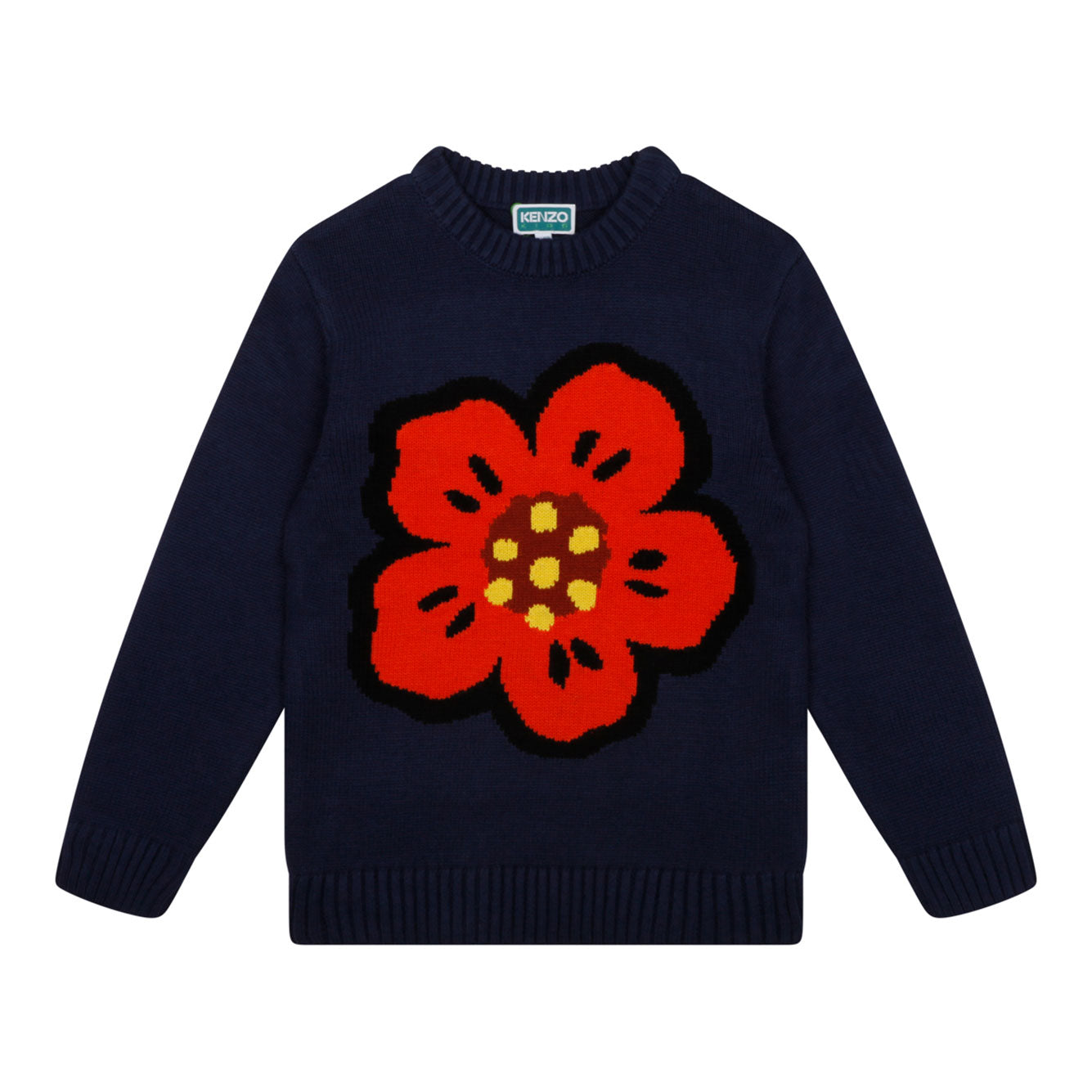 KENZO Cotton Wool Sweater for Boys