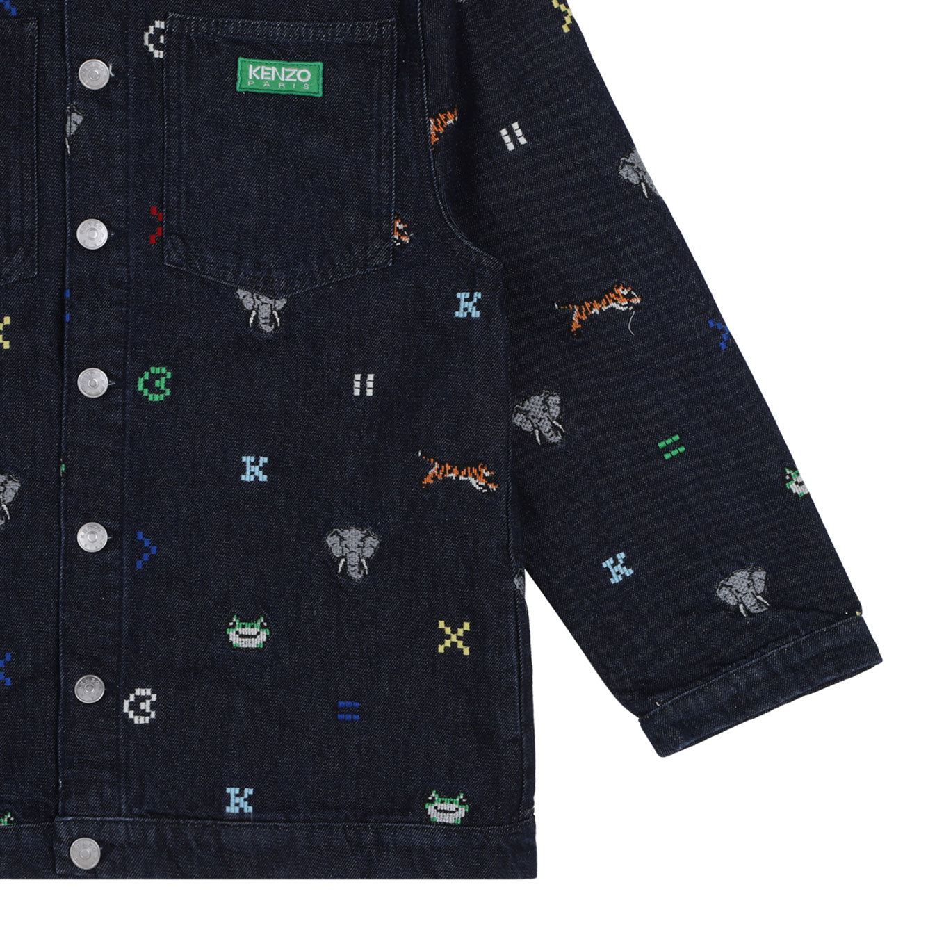 KENZO Classic Mini Denim Jacket for Boys