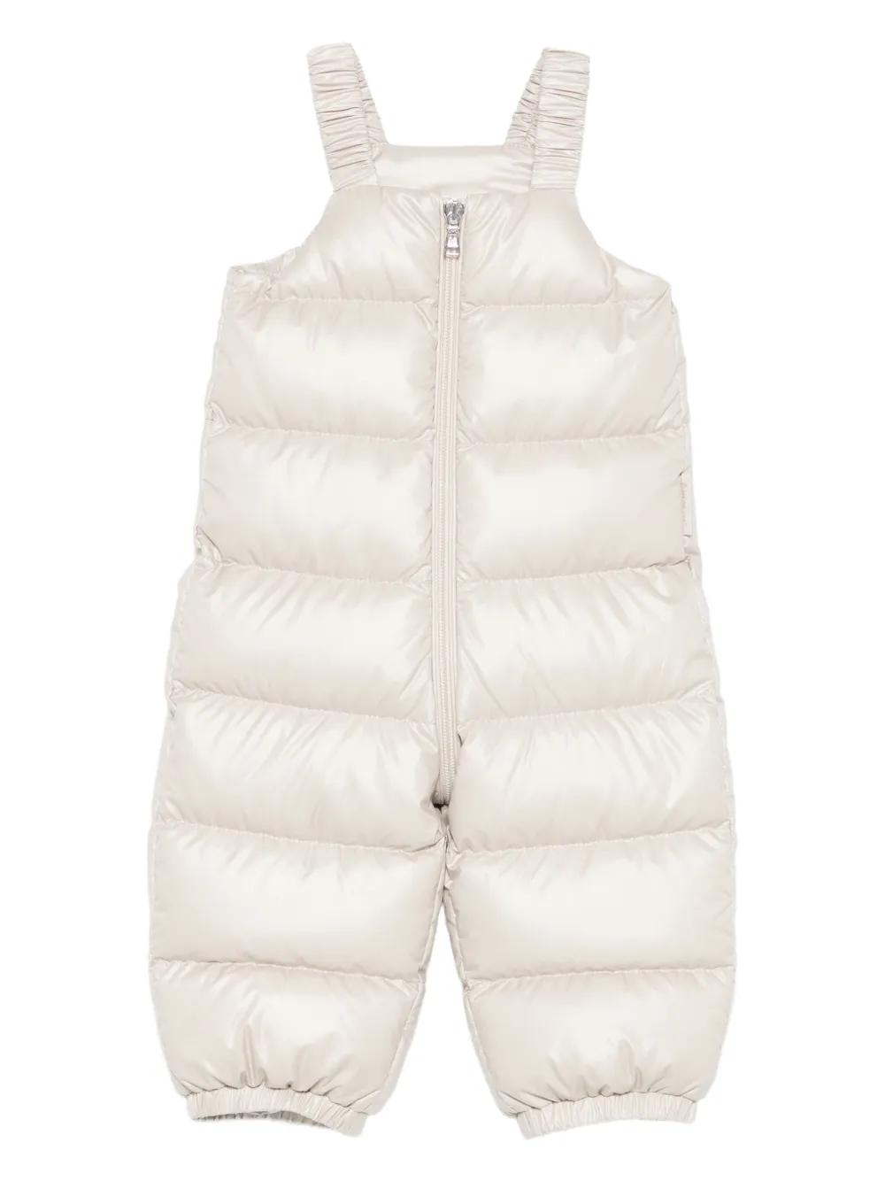 MONCLER KIDS Mini Down Filled Jacket and Dungarees Set for Girls