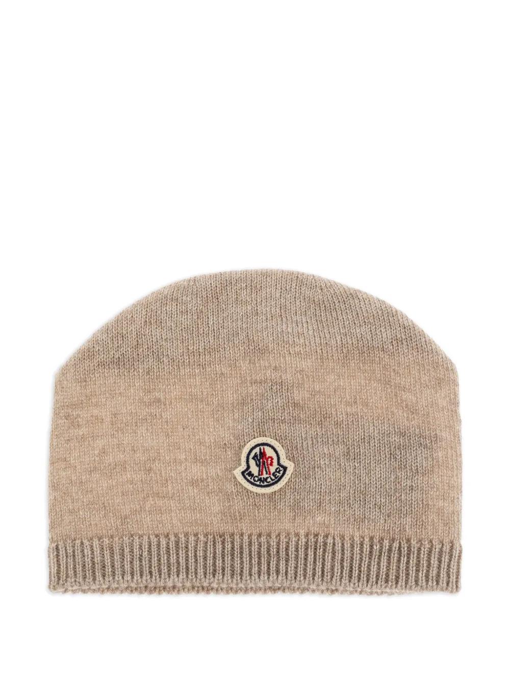 MONCLER KIDS Girls' Cashmere Beanie Hat