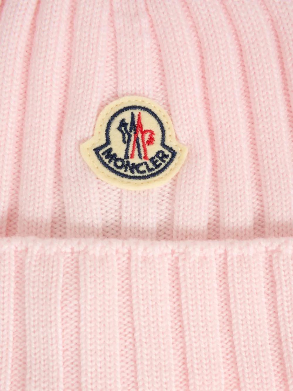 MONCLER KIDS Girls' Wool Beanie