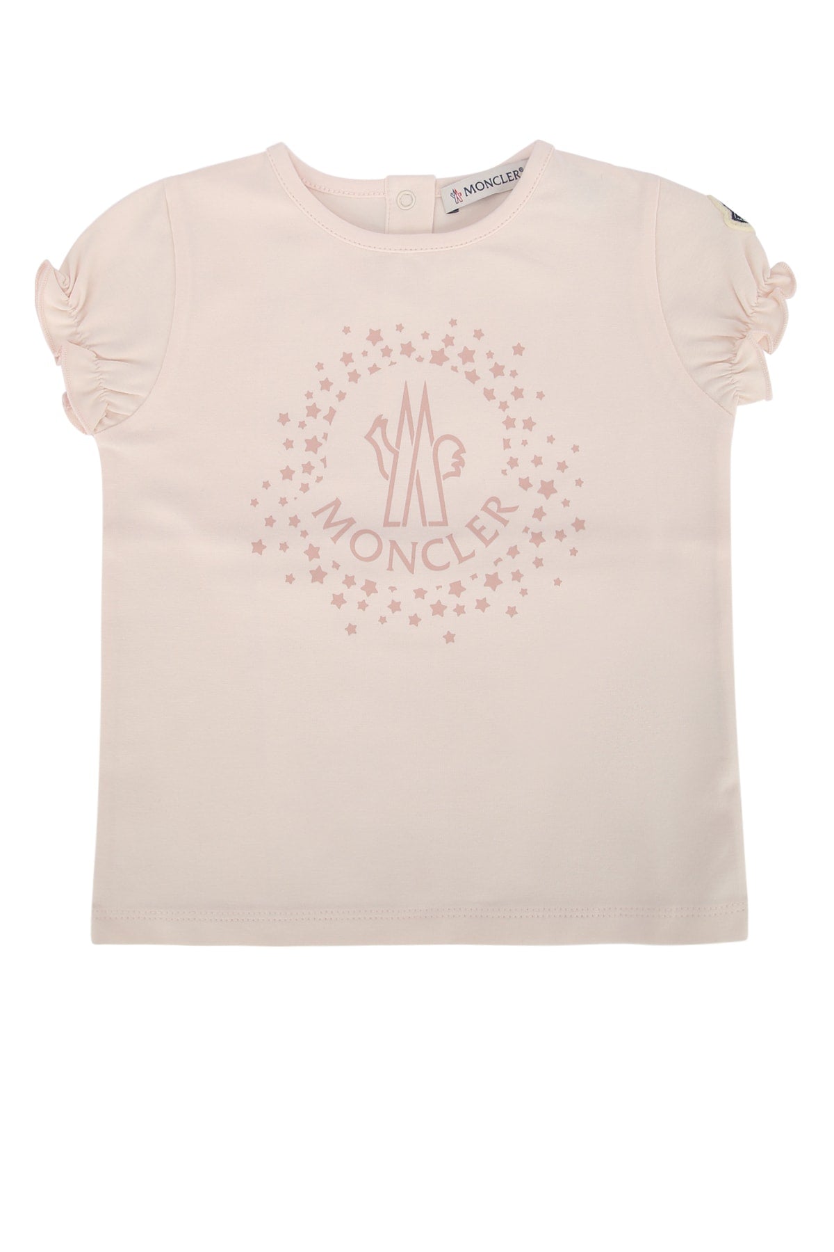 MONCLER KIDS Mini Girl's Short Sleeve Fashion T-Shirt