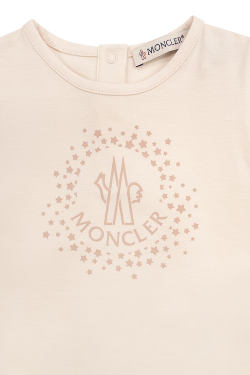 MONCLER KIDS Mini Girl's Short Sleeve Fashion T-Shirt