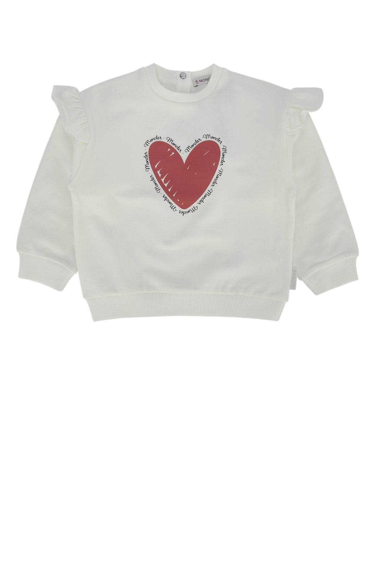 MONCLER KIDS Mini Girls' Hoodie Sweatshirt with Logo