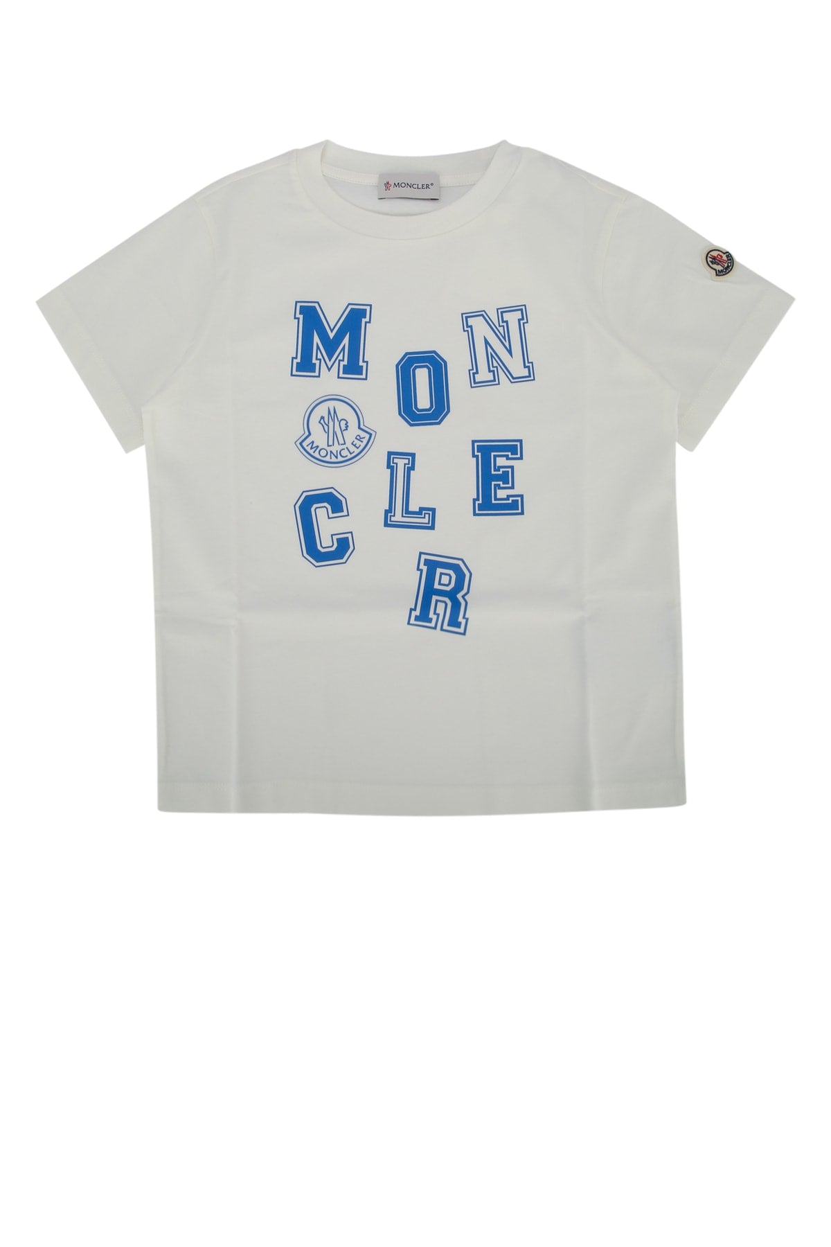 MONCLER KIDS Mini Girls' Stylish Short Sleeve T-Shirt